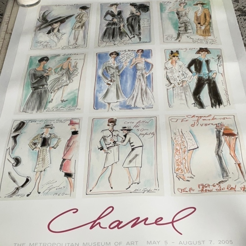 Chanel: Decade by Decade. The Metropolitan Museum of Modern Arts, 2005 Poster